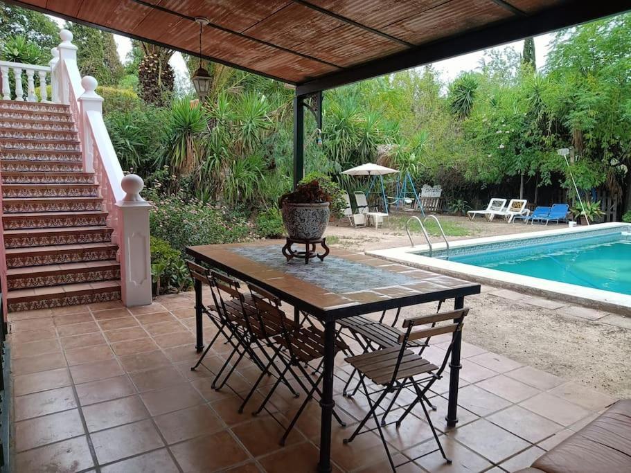 Casa Rural En El Campo Con Animales, Piscina Y Barbacoa Almodóvar del Río Kültér fotó