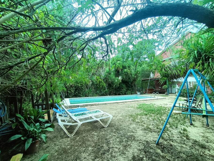 Casa Rural En El Campo Con Animales, Piscina Y Barbacoa Almodóvar del Río Kültér fotó